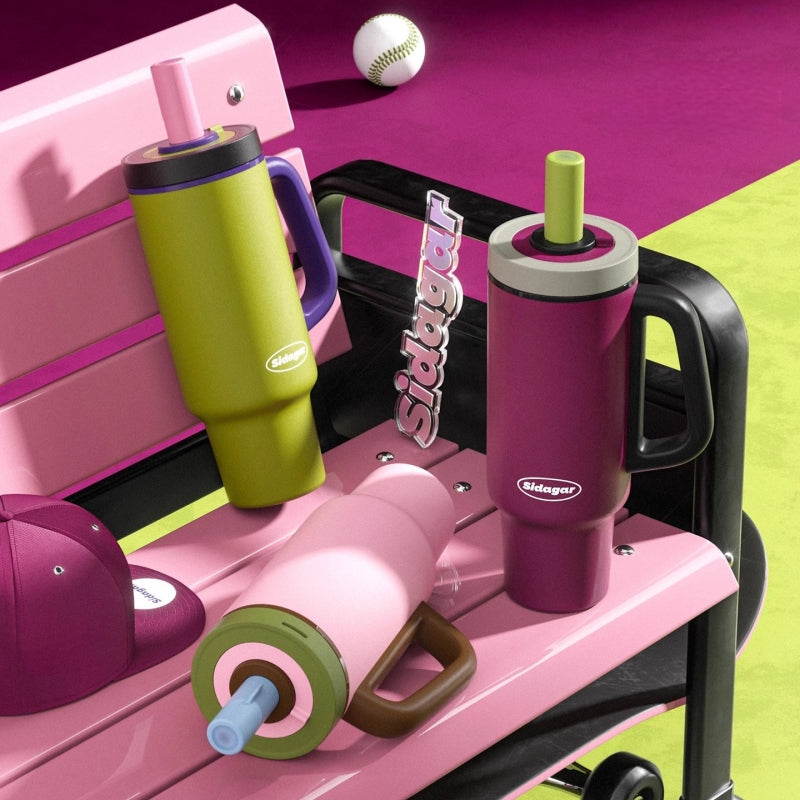 Sidagar Freedom Cup 1100ML - One-Touch Open Vacuum Insulated Tumbler