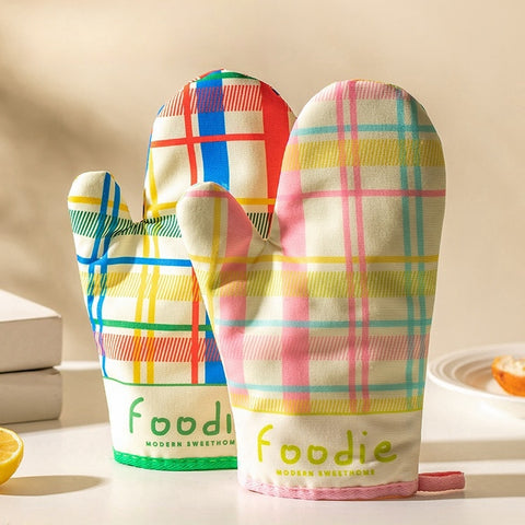 MDZF Sweet Home Rainbow Gummy Oven Mitts MDZF Sweet Home Rainbow Gummy Oven Mitts