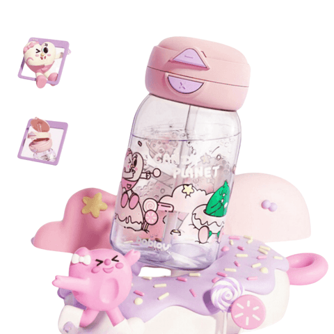 Bablov Candy Planet Leak-Proof Tritan Water Bottle (600ml) Bablov Candy Planet Leak-Proof Tritan Water Bottle (600ml)