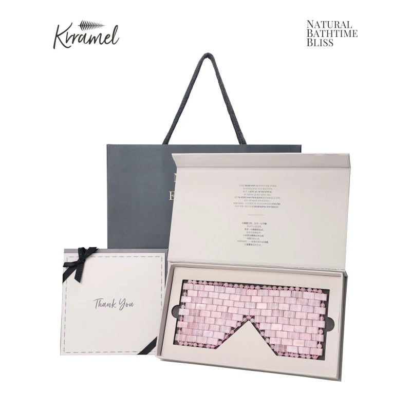 Krramel Rose Quartz Eye Mask