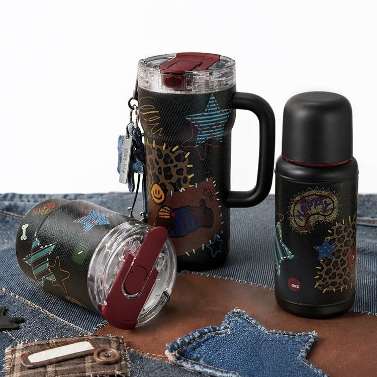 AKS Morden Denim Insulated Tumbler & Flask Collection