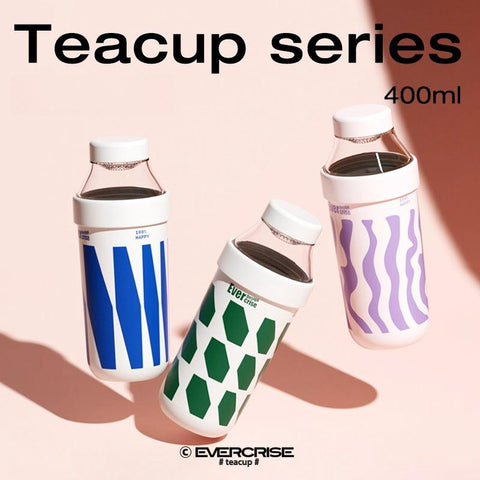 EVERCRISE Insulated Tea Cup 400ml - Master Your Tea Experience EVERCRISE Insulated Tea Cup 400ml - Master Your Tea Experience