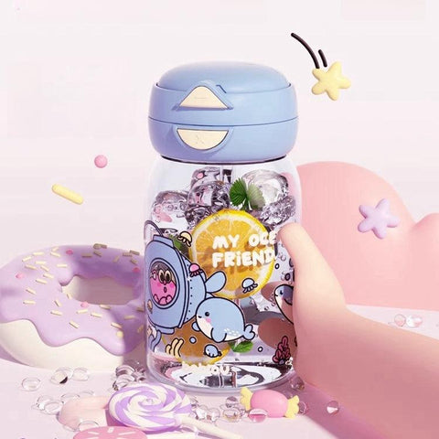 Bablov Candy Planet Leak-Proof Tritan Water Bottle (600ml) Bablov Candy Planet Leak-Proof Tritan Water Bottle (600ml)