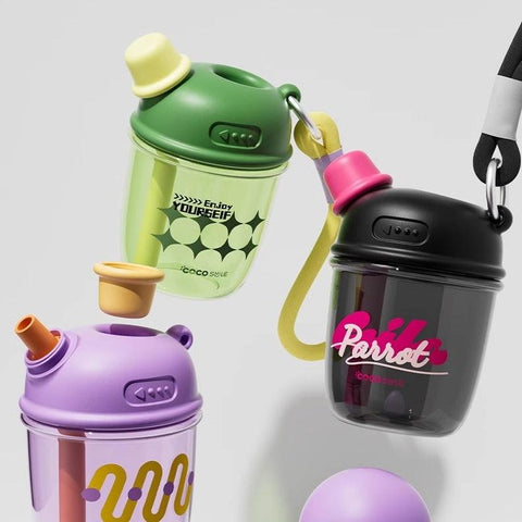 COCO Smile DUDU Straw Water Cup 530ml COCO Smile DUDU Straw Water Cup 530ml