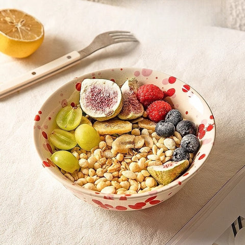 MDZF Modern Artistic Splatter Ink Ceramic Bowl MDZF Modern Artistic Splatter Ink Ceramic Bowl