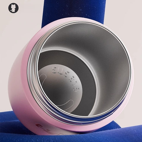 Cocosmile 316 stainless steel vacuum insulated tumbler with cloud handle and whistle straw Cocosmile 316 stainless steel vacuum insulated tumbler with cloud handle and whistle straw