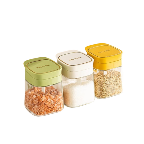 MDZF Sweet Home High-quality seasoning jar with a wide mouth for easy filling and dispensing MDZF Sweet Home High-quality seasoning jar with a wide mouth for easy filling and dispensing
