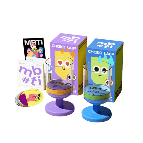 Chako Lab MBTI Character Glass Bottle - Personalized High Borosilicate Glass Water Bottle Chako Lab MBTI Character Glass Bottle - Personalized High Borosilicate Glass Water Bottle