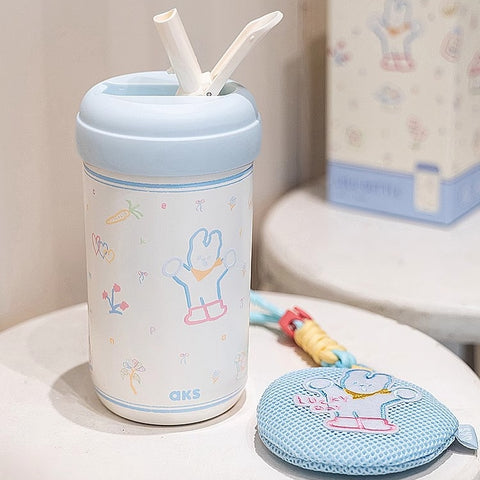 AKS DAWAN LULU & MORA Insulated Tumbler with Pouch Set - 480ml & 550ml AKS DAWAN LULU & MORA Insulated Tumbler with Pouch Set - 480ml & 550ml