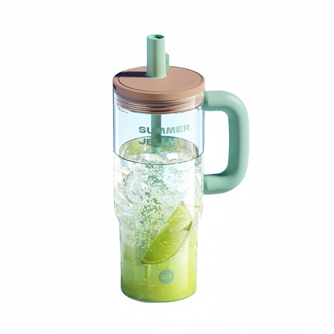 Sidagar Sunshine JELLY Straw Cup with Ice Grid Sidagar Sunshine JELLY Straw Cup with Ice Grid