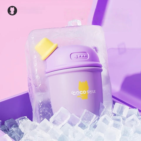 Cocosmile DUDU Insulated Tumbler 410ml Leakproof Straw Cup Cocosmile DUDU Insulated Tumbler 410ml Leakproof Straw Cup