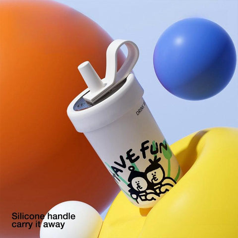 EVERCRISE HAHA Sippy Cup 395ml: The Perfect Straw Cup for Every Occasion EVERCRISE HAHA Sippy Cup 395ml: The Perfect Straw Cup for Every Occasion
