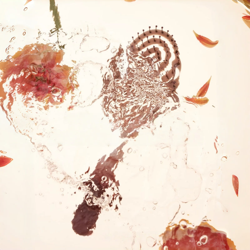 Krramel Vivaqua Ripple Volumizing Hair Brush for Curly & Straight Hair