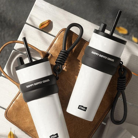 STAR+ Classic Business Thermos For Men – 710ML Ceramic-Coated Stainless Steel Travel Bottle STAR+ Classic Business Thermos For Men – 710ML Ceramic-Coated Stainless Steel Travel Bottle