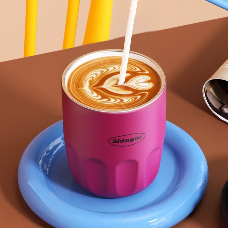 Sidagar Portable Mini Coffee Mug with Ceramic Layer