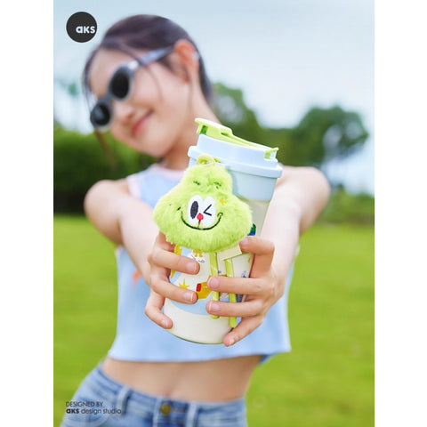 AKS x CROSSWAVE Lionbit 550ml Stainless Steel Tumbler with Straw & Flip Lid AKS x CROSSWAVE Lionbit 550ml Stainless Steel Tumbler with Straw & Flip Lid