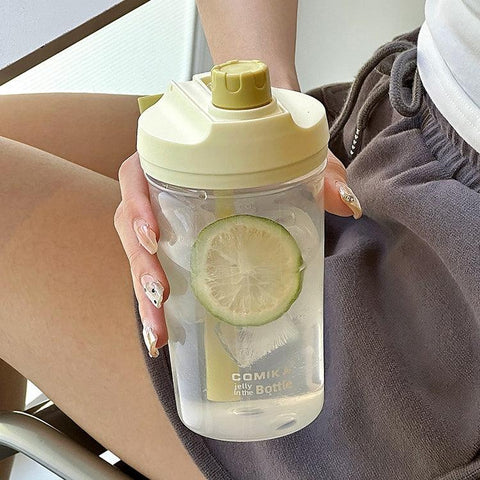 COMIKA Summer Delight Straw Bottle - Leak-Proof Design for Ultimate Hydration COMIKA Summer Delight Straw Bottle - Leak-Proof Design for Ultimate Hydration