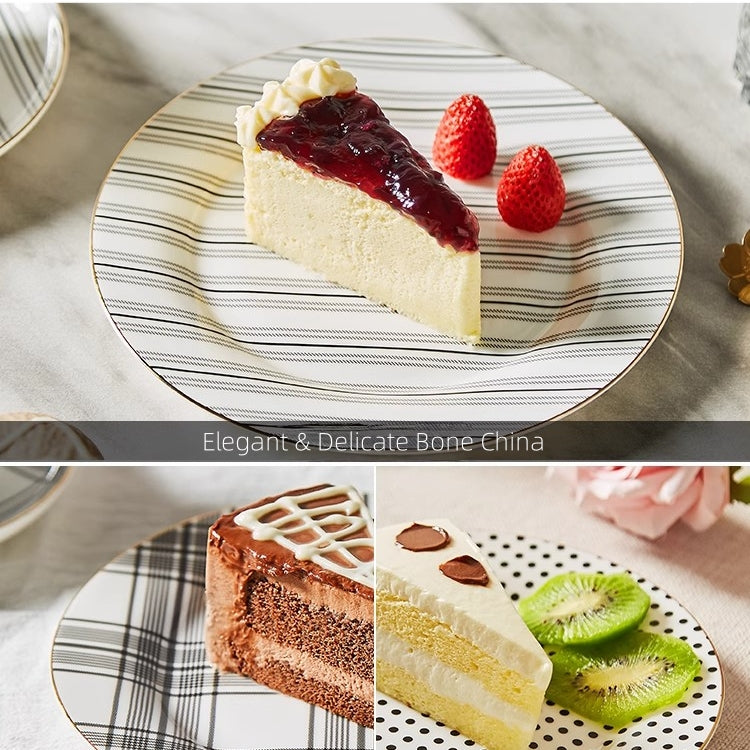 Luxury Stechcol Bone China Dinner Plate