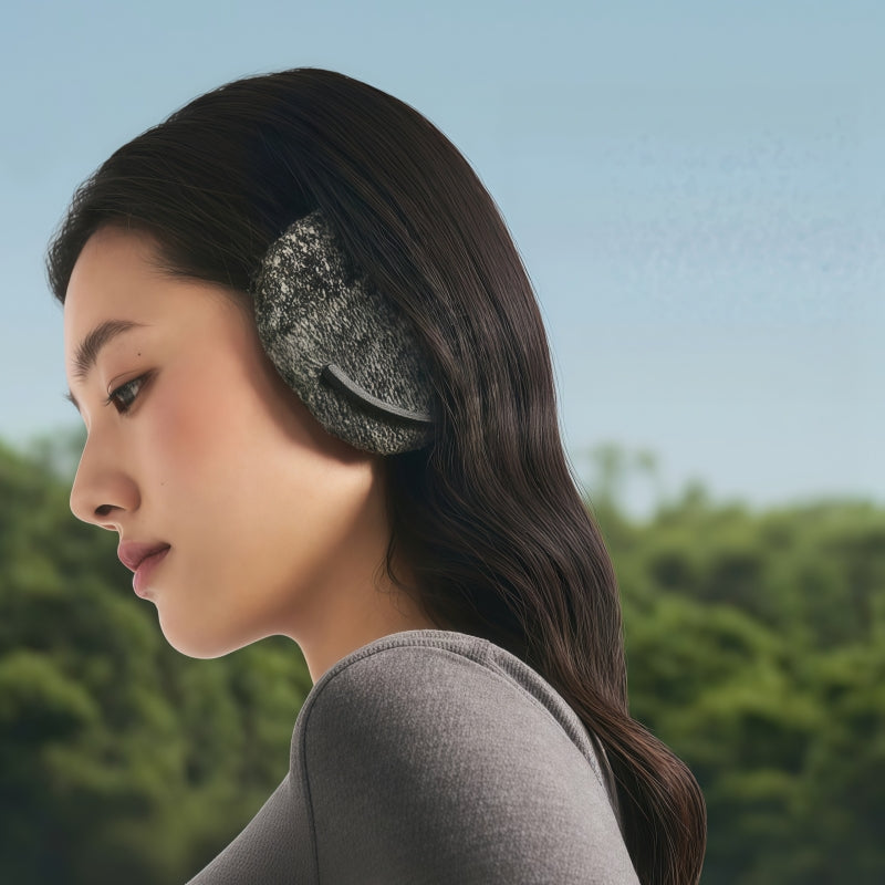 Beneunder Foldable Ear Warmers - Ultra-Light 46g Windproof Thermal Earmuffs
