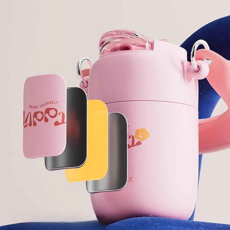 360° leak-proof thermal tumbler for hot and cold beverages