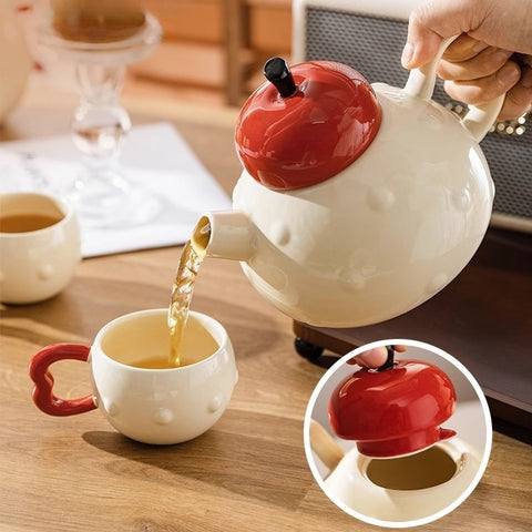 Smooth-Pouring Ceramic Teapot – Artistic Kitchenware for Tea Lovers Smooth-Pouring Ceramic Teapot – Artistic Kitchenware for Tea Lovers