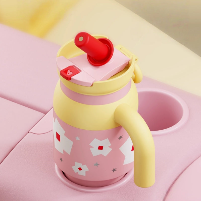 Lane Mouen Beast Milk Insulated Tumbler 900ml Double Wall with Straw