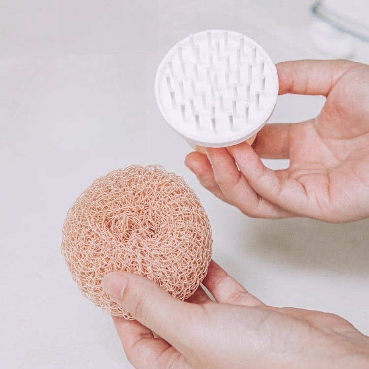 Shueho Fiber Scrubber Brush for Non-Stick Cookware