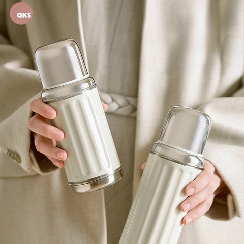 Elegant stainless steel thermos bottle for daily use Elegant stainless steel thermos bottle for daily use
