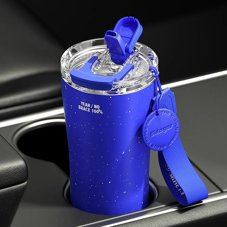 KU Xuan Travel Cup Color Options: Red, Blue, Gray, White