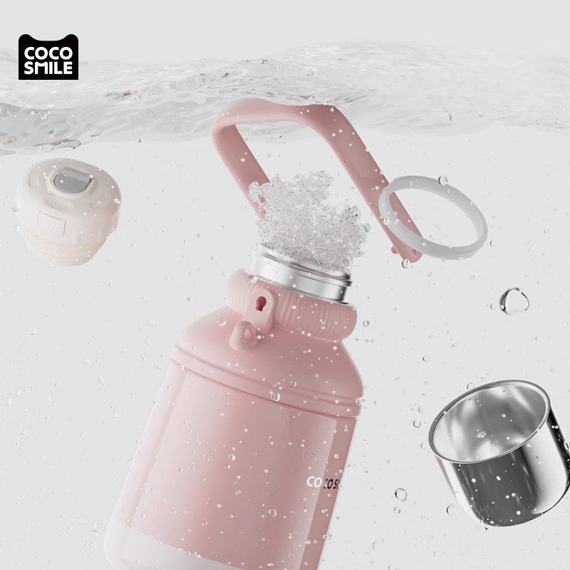 COCO SMILE 1000ml Insulated Stainless Steel Water Bottle