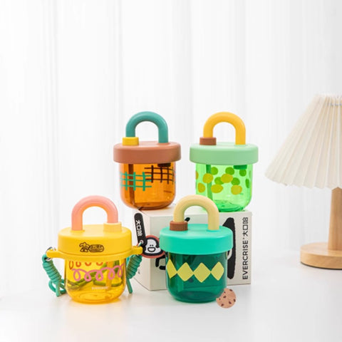 EVERCRISE Rainbow HAHA Cup - Colorful Leakproof Water Bottle EVERCRISE Rainbow HAHA Cup - Colorful Leakproof Water Bottle