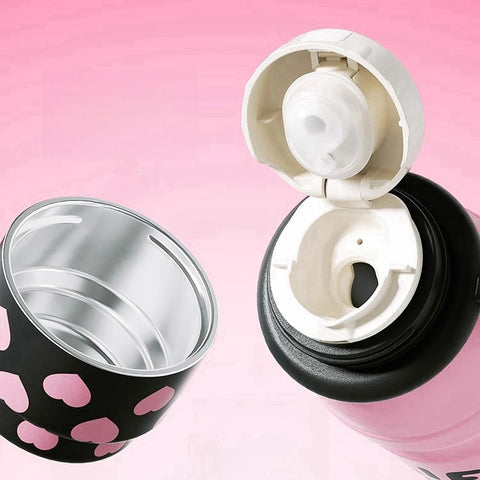 Dual-Use Lid Thermos Flask – Drink or Pour Dual-Use Lid Thermos Flask – Drink or Pour