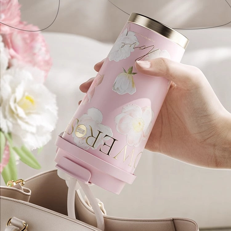 Ceramic-coated interior and 6-layer insulation technology in travel mug