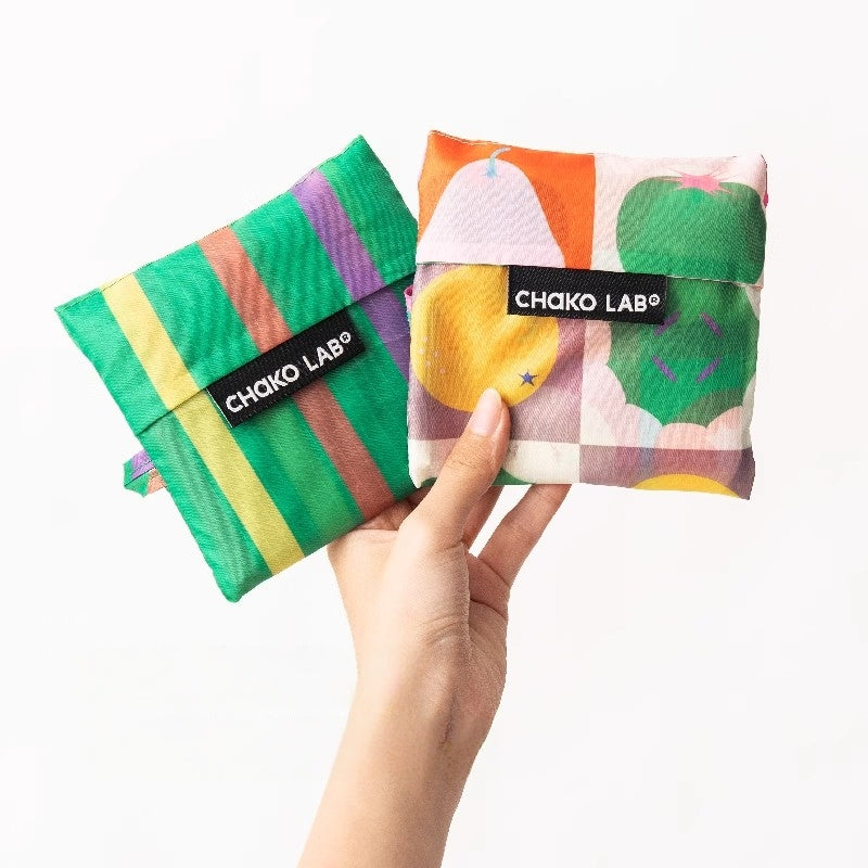 CHAKO LAB FRUIT Tote Bag: Large Eco-Friendly Reusable Canvas Tote for Women