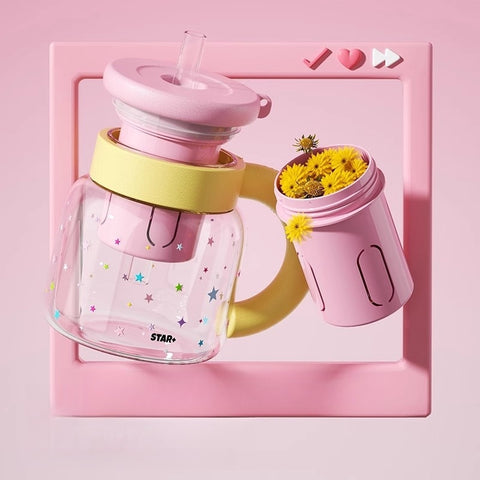 Glass Tea Separation Cup Glass Tea Separation Cup