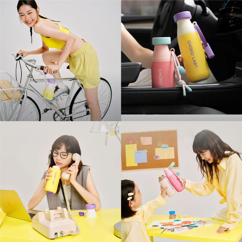 CHAKO LAB Ceramic Coated Milkpod Tumbler 520mL