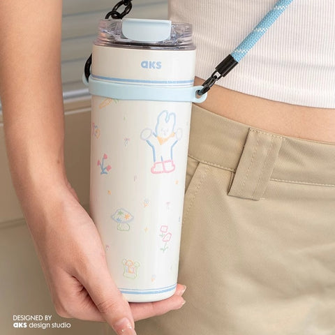 AKS DAWAN LULU & MORA Insulated Tumbler with Pouch Set - 480ml & 550ml AKS DAWAN LULU & MORA Insulated Tumbler with Pouch Set - 480ml & 550ml