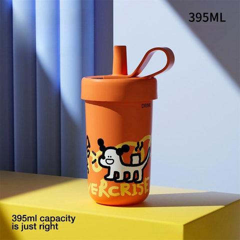EVERCRISE HAHA Sippy Cup 395ml: The Perfect Straw Cup for Every Occasion EVERCRISE HAHA Sippy Cup 395ml: The Perfect Straw Cup for Every Occasion