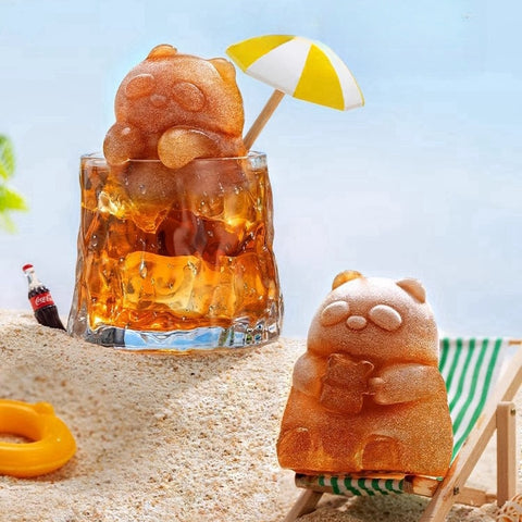 silicone panda ice mold silicone panda ice mold