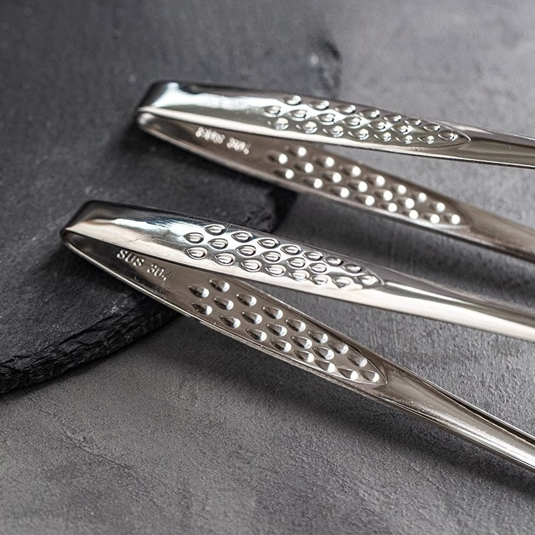 Extra-Long 28cm Food-Grade Grill Tongs for Safe and Easy Cooking