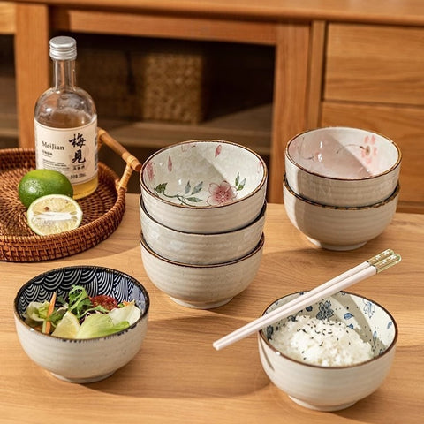 Eco-Friendly Japanese-Style Rice Bowl for Oven and Dishwasher Use Eco-Friendly Japanese-Style Rice Bowl for Oven and Dishwasher Use