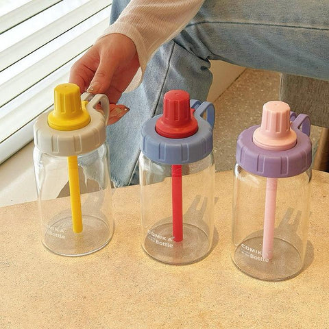 COMIKA INS Summer Tritan Water Bottle – 450ML Leak-Proof Straw Sippy Cup COMIKA INS Summer Tritan Water Bottle – 450ML Leak-Proof Straw Sippy Cup