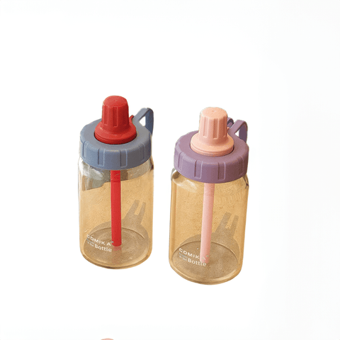 COMIKA INS Summer Tritan Water Bottle – 450ML Leak-Proof Straw Sippy Cup COMIKA INS Summer Tritan Water Bottle – 450ML Leak-Proof Straw Sippy Cup