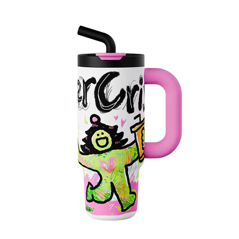 Evercrise Doodle Tuunn Cup 1240ml | Large Capacity Thermos Cup Evercrise Doodle Tuunn Cup 1240ml | Large Capacity Thermos Cup