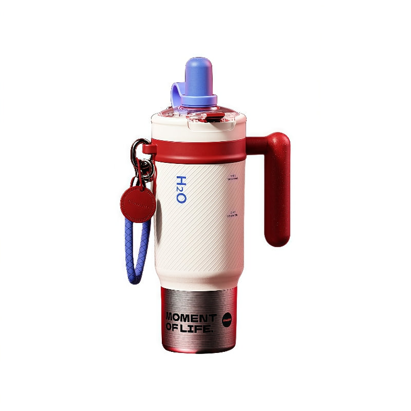 Sidagar Super Ice King 1000ml Triple-Lid Vacuum Tumbler