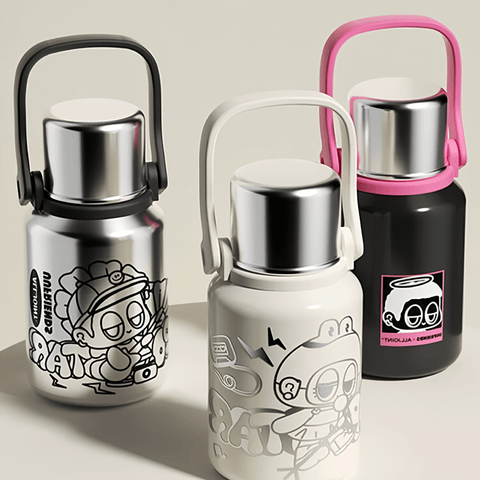 ALLJOINT UUfriends Traveling Cup Portable Water Bottle 800ml Vacuum Flask Thermos ALLJOINT UUfriends Traveling Cup Portable Water Bottle 800ml Vacuum Flask Thermos
