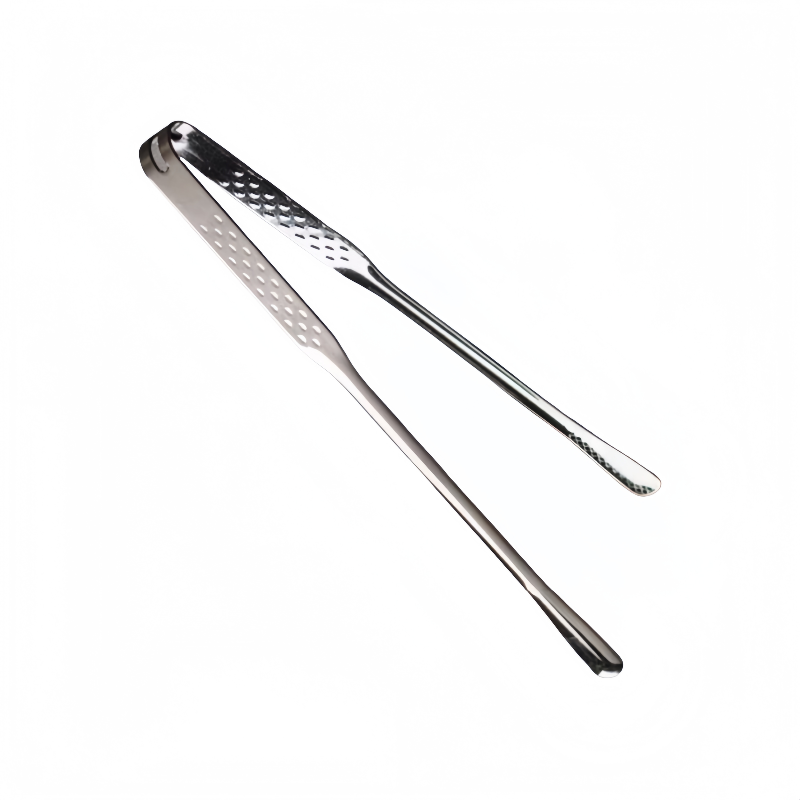 MDZF 304 Stainless Steel BBQ Grill Tongs with Anti-Slip Handle and Diamond Grip