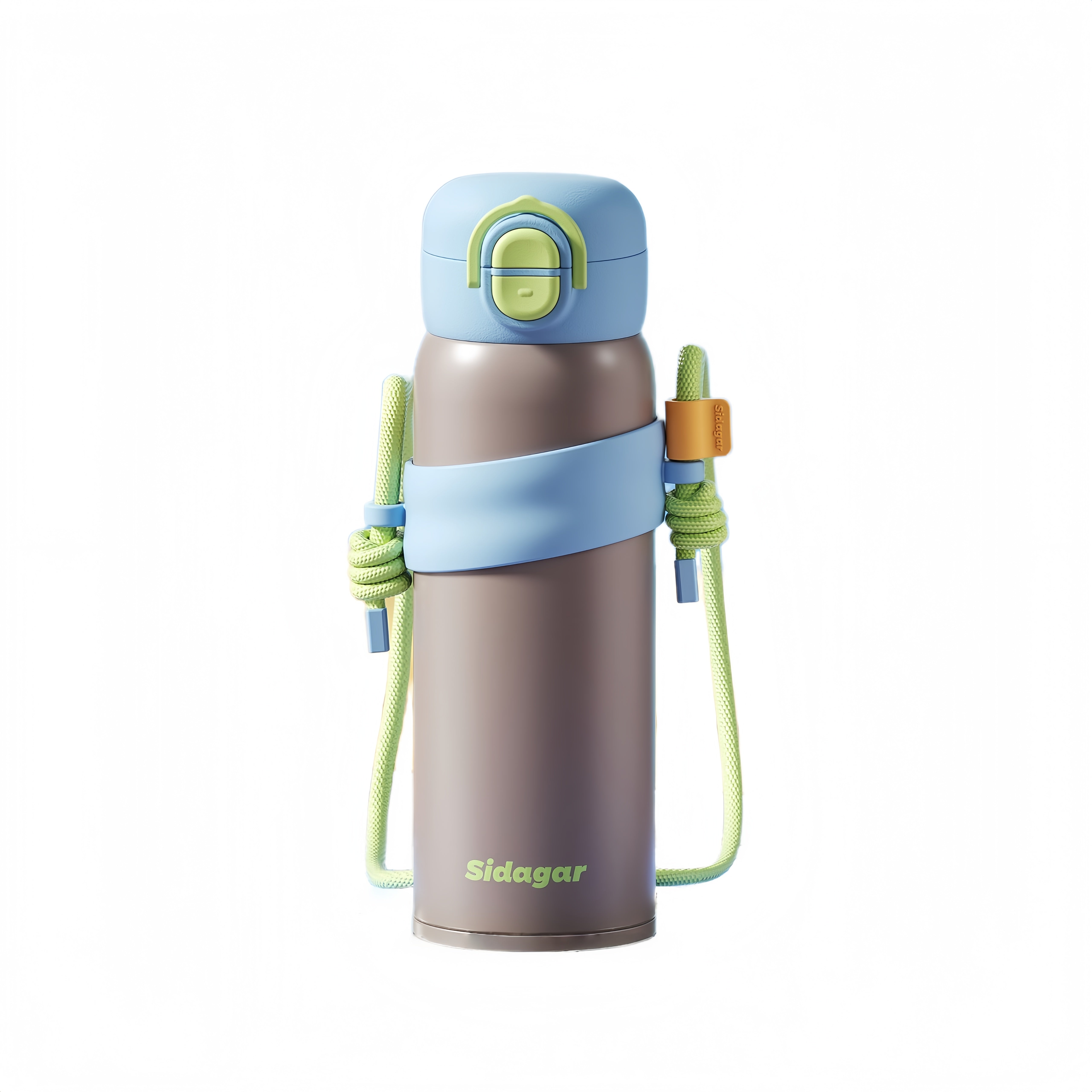 Sidagar Young Blood Cup - 500ml Leak Proof Insulated Stainle Steel Travel Tumbler with Strap