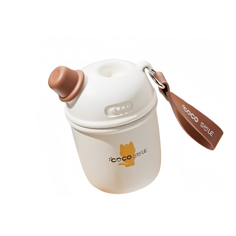 Cocosmile DUDU Insulated Tumbler 410ml Leakproof Straw Cup