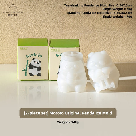 MDZF Sweet Home Mototo Panda-Shaped Ice Mold – Create Adorable Panda Ice Cubes for Fun and Unique Beverages MDZF Sweet Home Mototo Panda-Shaped Ice Mold – Create Adorable Panda Ice Cubes for Fun and Unique Beverages
